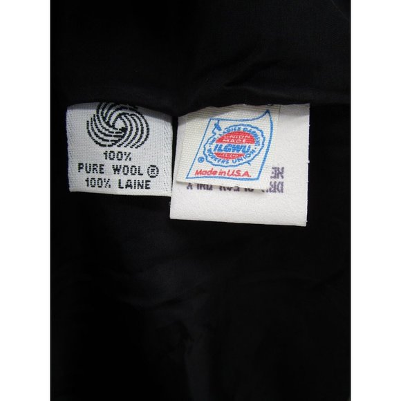 VINTAGE Anne Klein Skirt 10 Maxi Wool Slit Preppy USA Career NEW - Picture 8 of 10